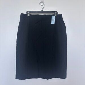 Ann Taylor Skirt (NWT), Black, Size 12P